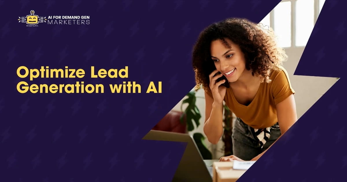 Seven Steps for Rolling Out AI Across Your Demand Gen Programs