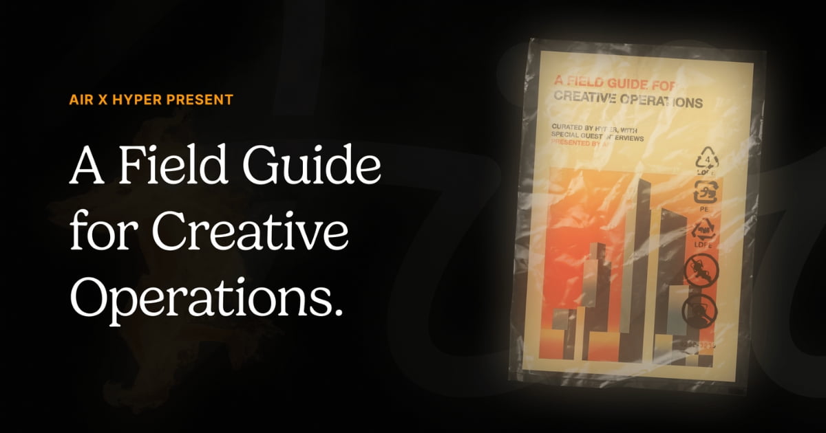 A Field Guide for Creative Ops